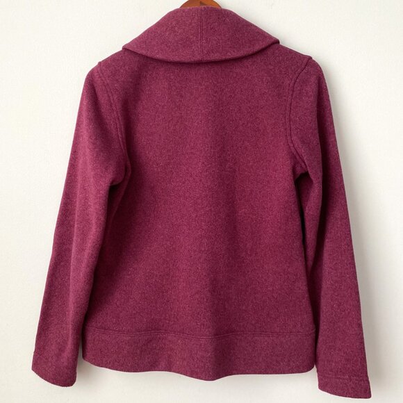 Merrell Arabella Button Front Cardigan Sweater Raspberry - Picture 10 of 13